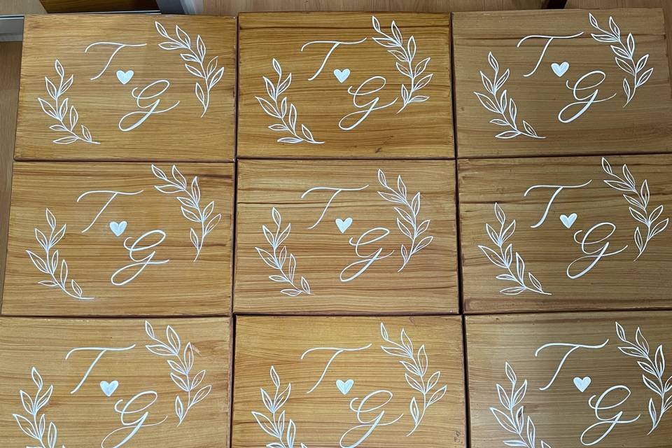 Caixas de MDF personalizada