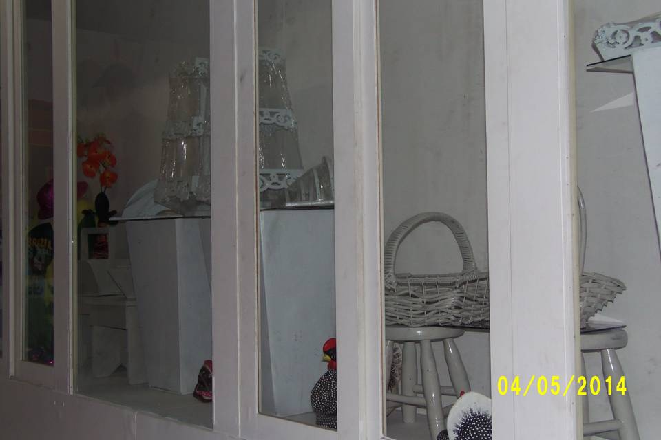 Cestos branco neve