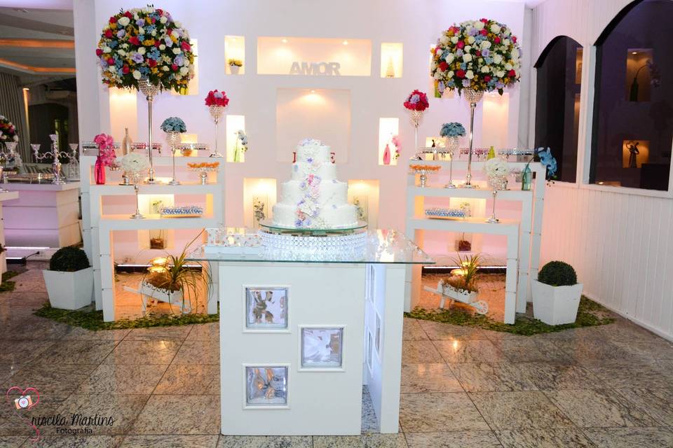 Mesa do bolo