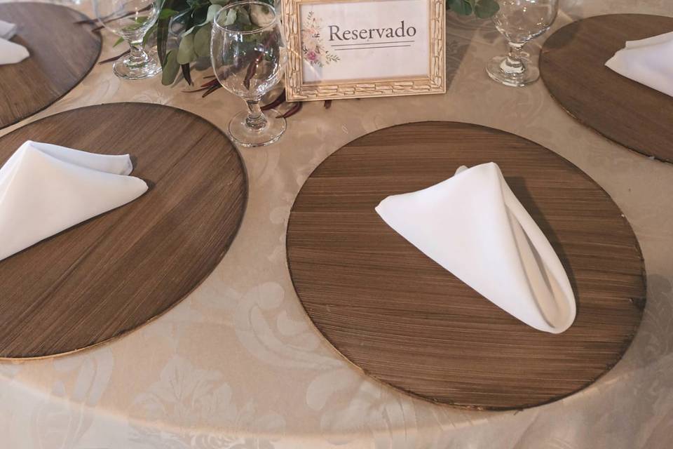 Mesa de convidados