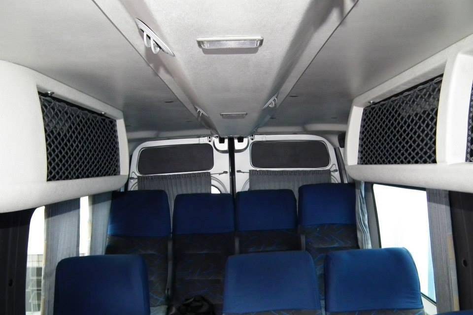 Interior da van renault master