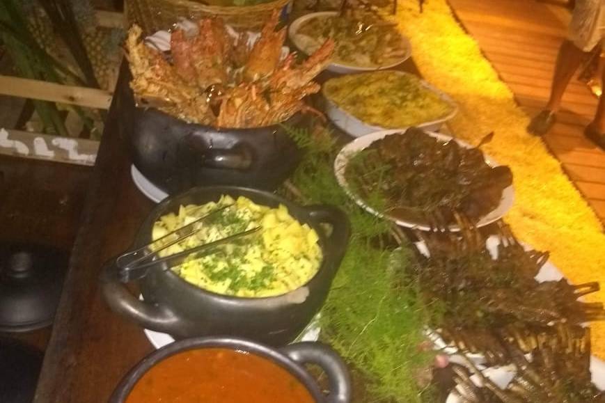 Jantar rústico Maranhão