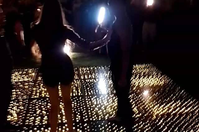 Pista de led