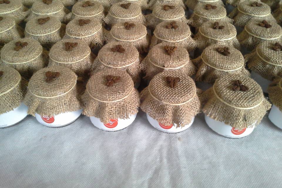 Vidrinhos com Café