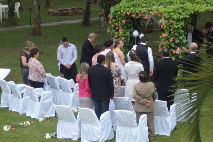 Casamento no jardim