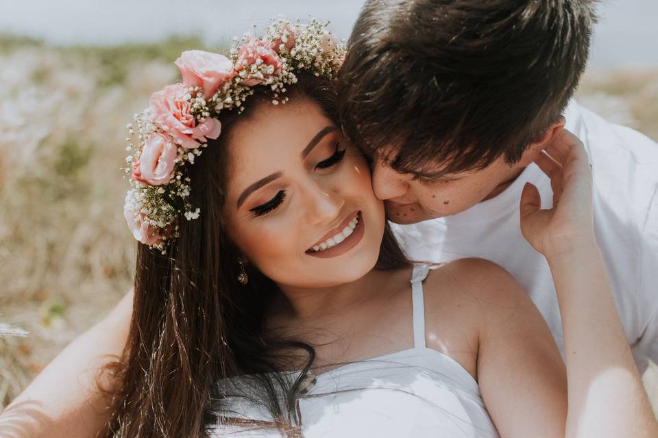 Pré wedding na praia