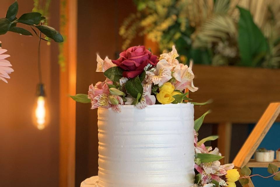 Bolos para mini wedding