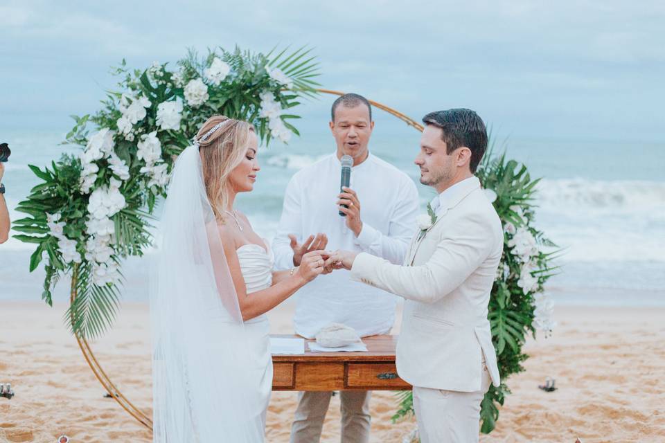 Amei realizar esse casamento