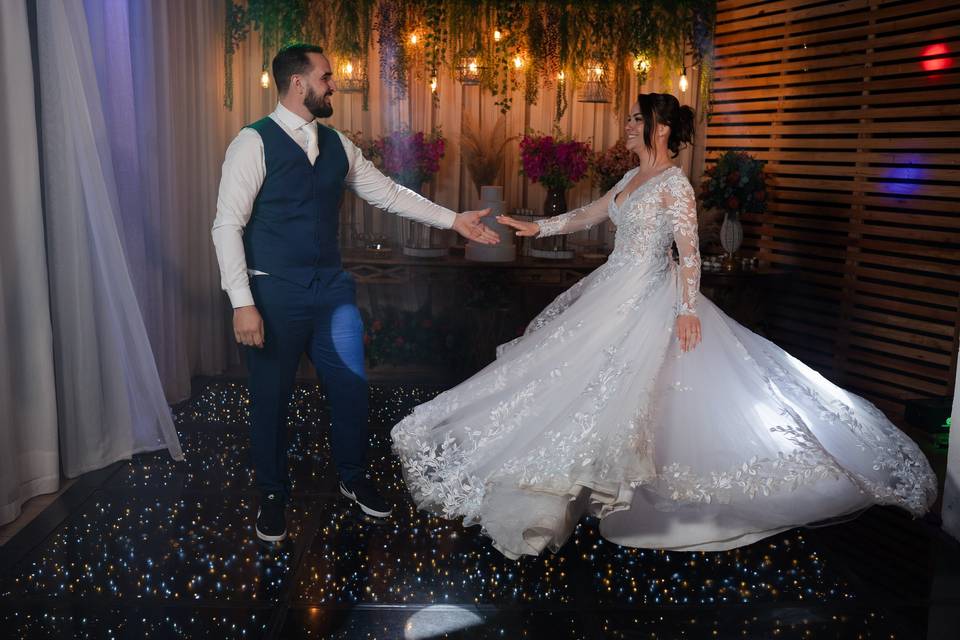 Dança dos recém casados