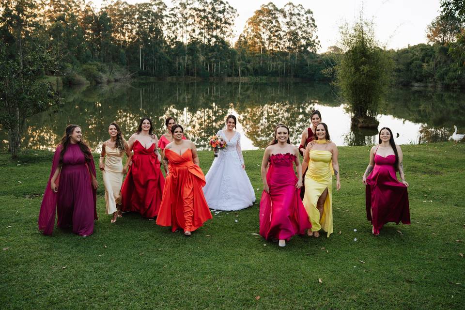 Felizes essas meninas