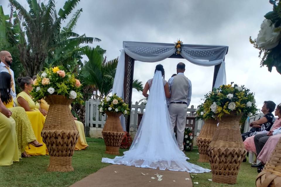 Casamento ciane e márcio