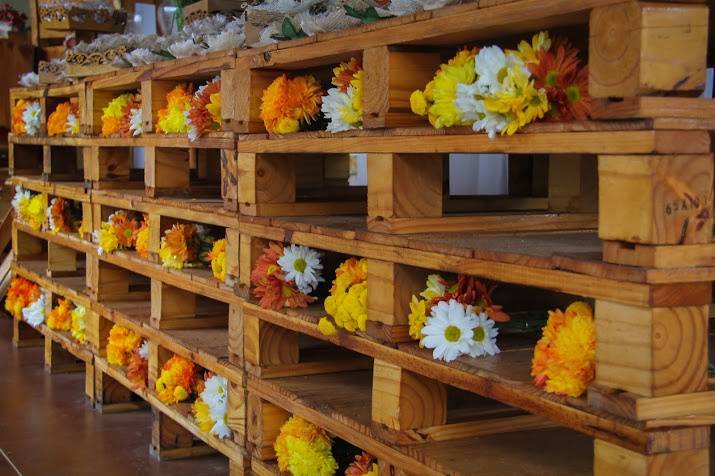 Bouquets nos Pallets