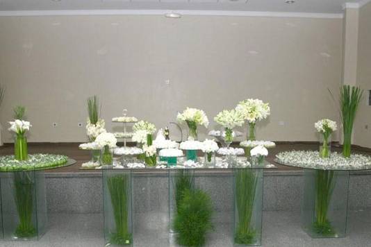 Mesa de aperitivos
