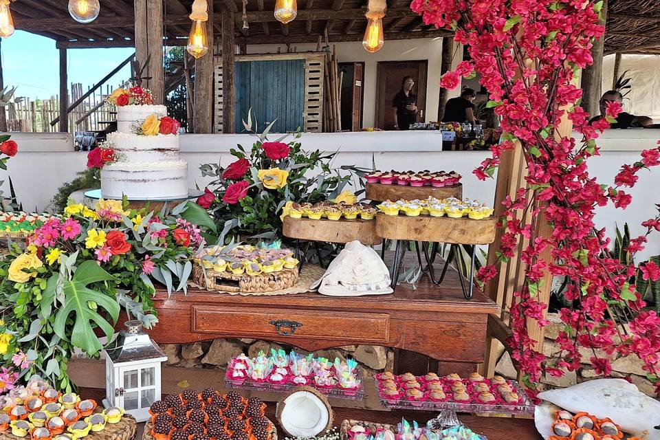 Decoração tropical
