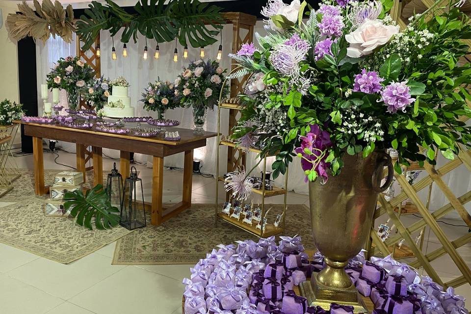 Decoração lavanda