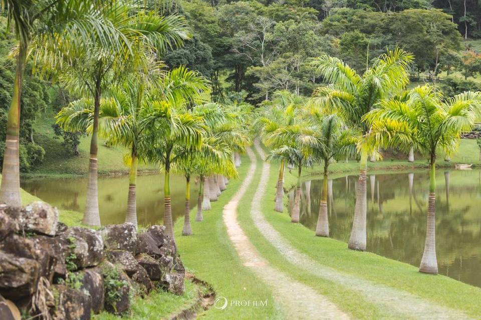 Entrada do haras