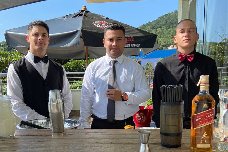 Bartender, Garçom e Maítre