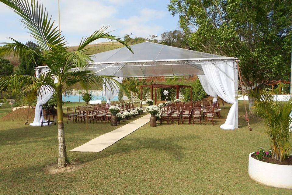 Tenda Piramidal 10x10 Cristal