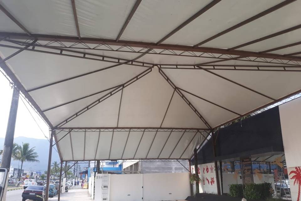 Tenda 10x10 com 2 Avanços