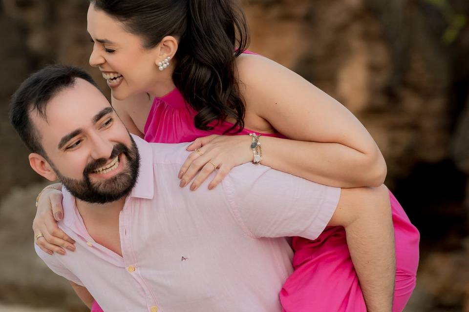 Ensaio de Rafael e Barbara
