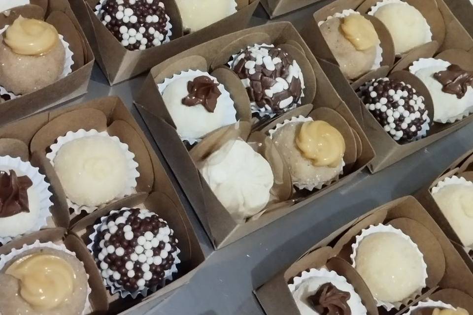 Lembrancinha com Brigadeiros