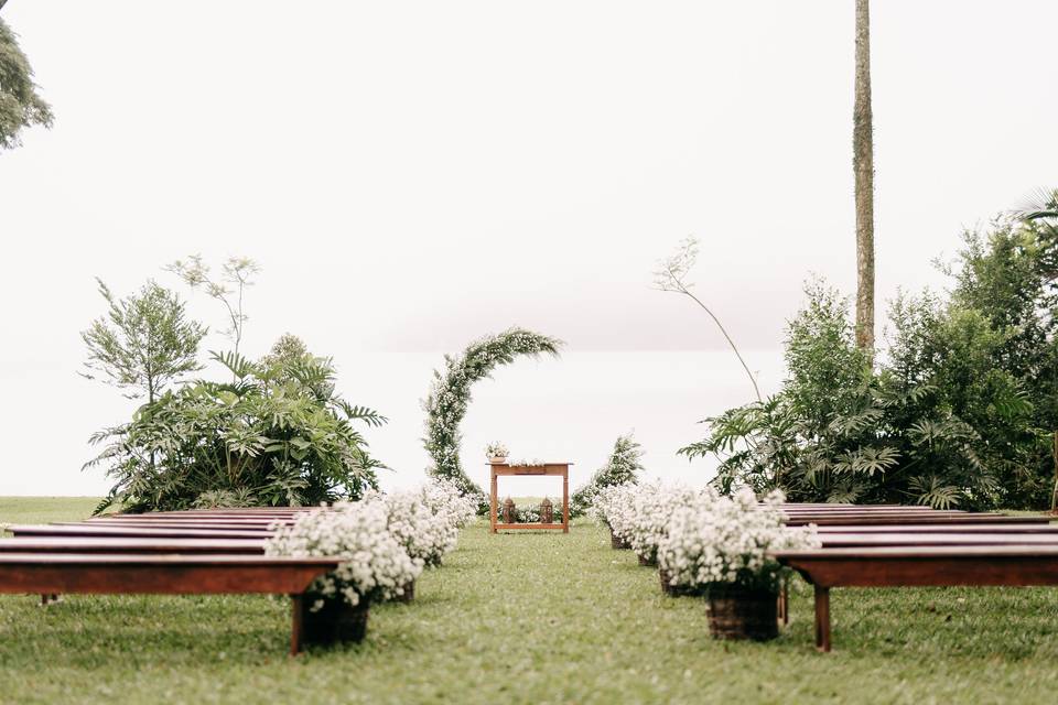 CASAMENTO AO AR LIVRE