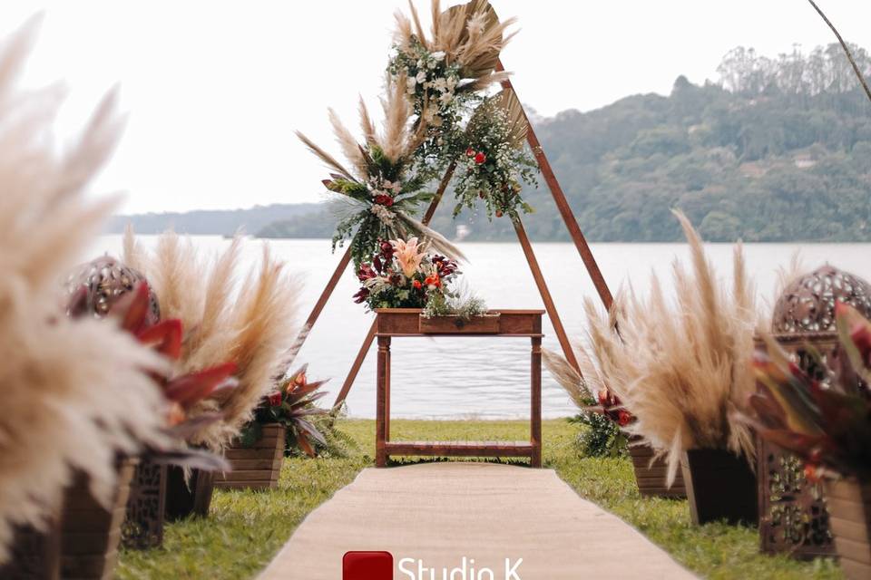 CASAMENTO AO AR LIVRE