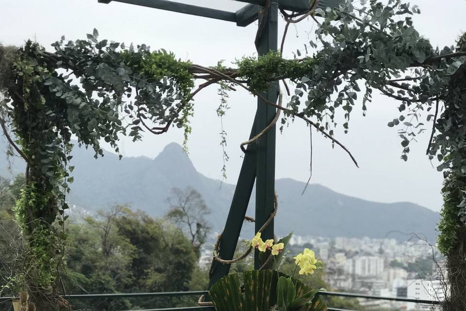 Organização local da cerimônia