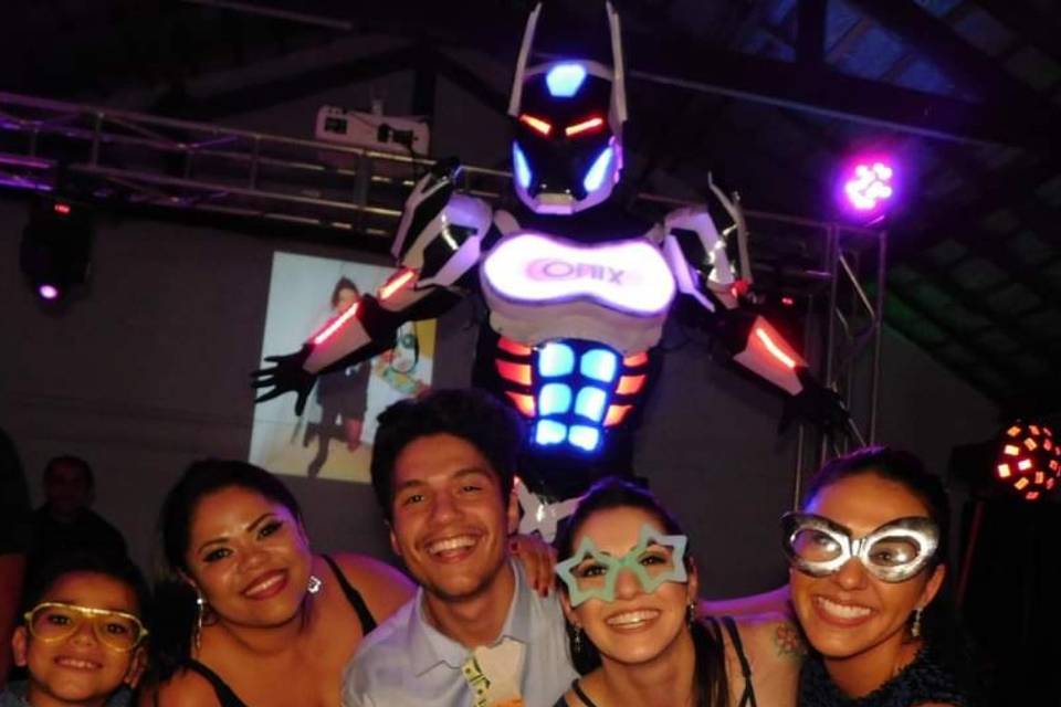 Onix Eventos - Robô de Led