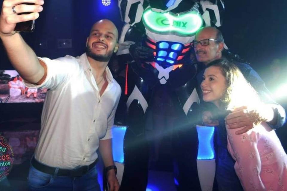 Onix Eventos - Robô de Led