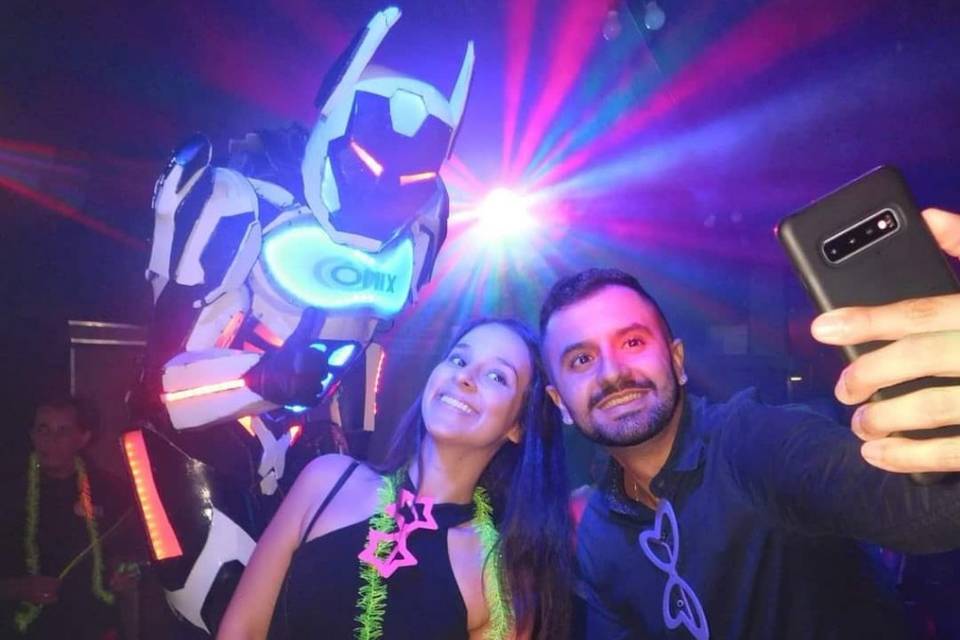 Onix Eventos - Robô de Led