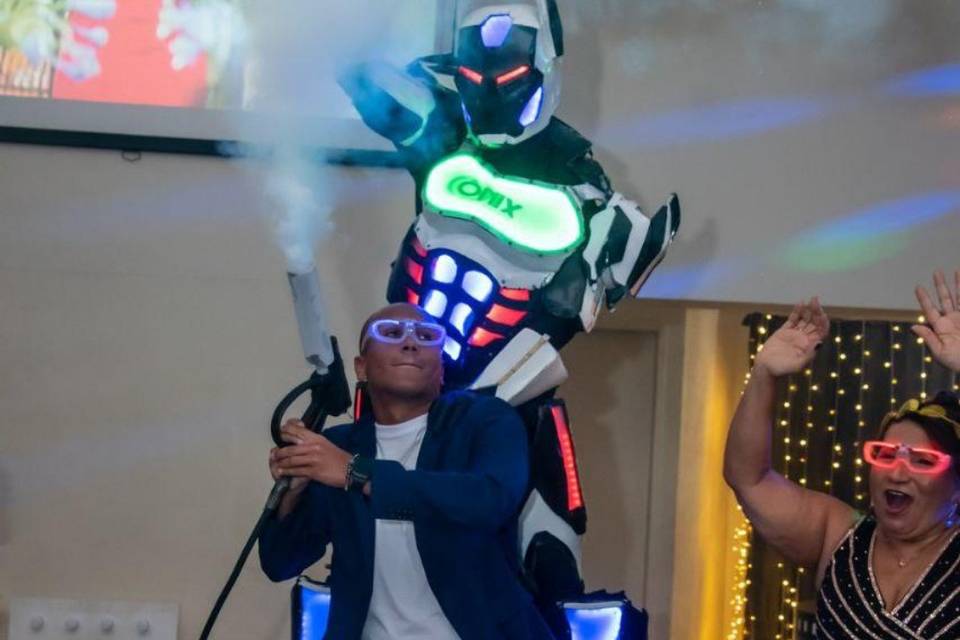 Uouu - Onix Eventos - Robô de Led