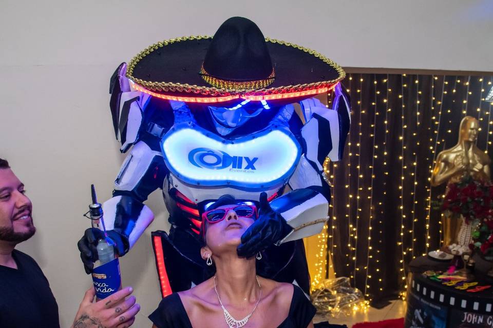 🤪Onix Eventos - Robô de Led