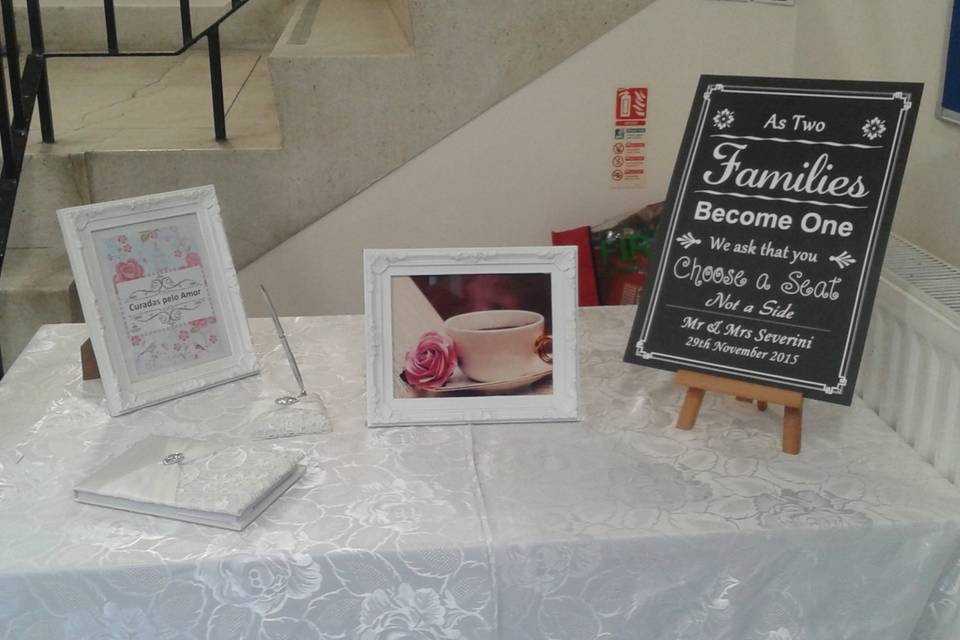 Casamento Londres - Recepção