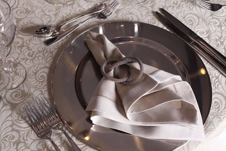 Detalhe mesa de convidados