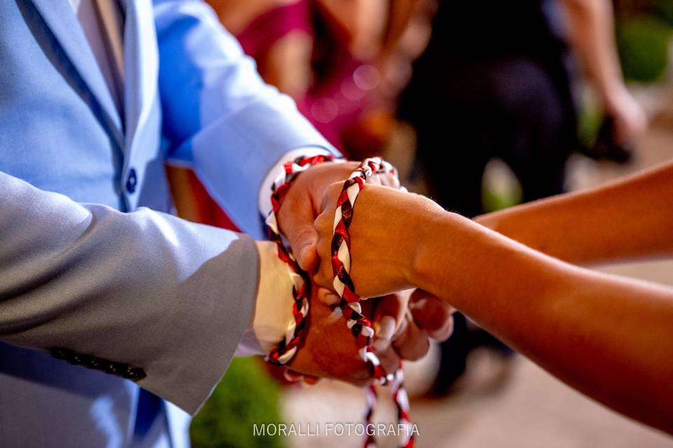 Laçada final / Handfasting