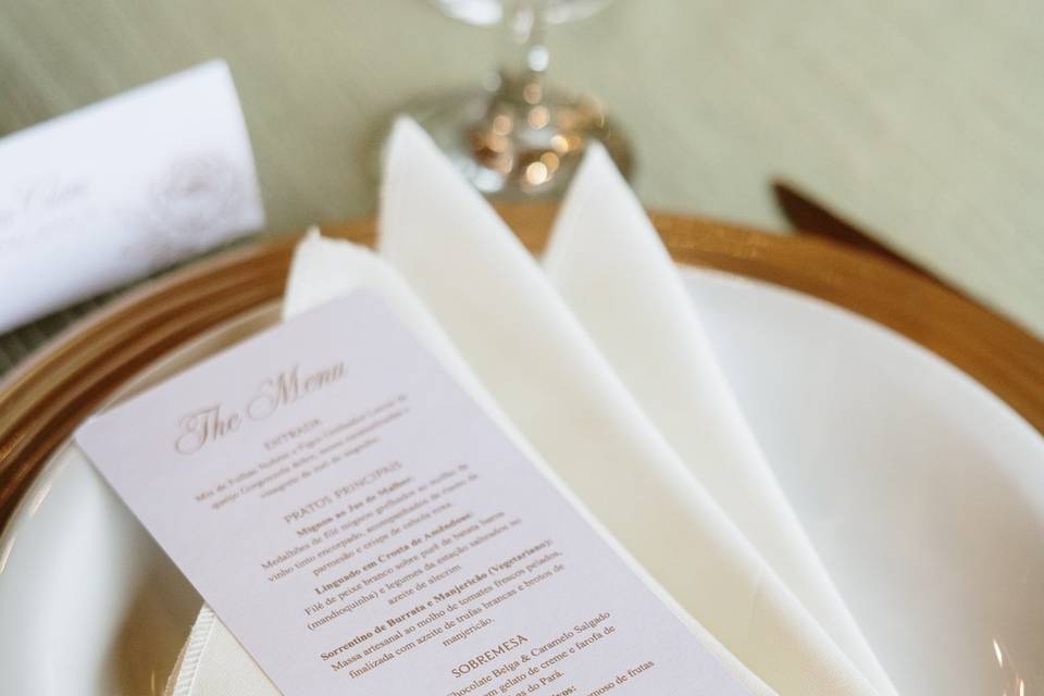Menu e tag