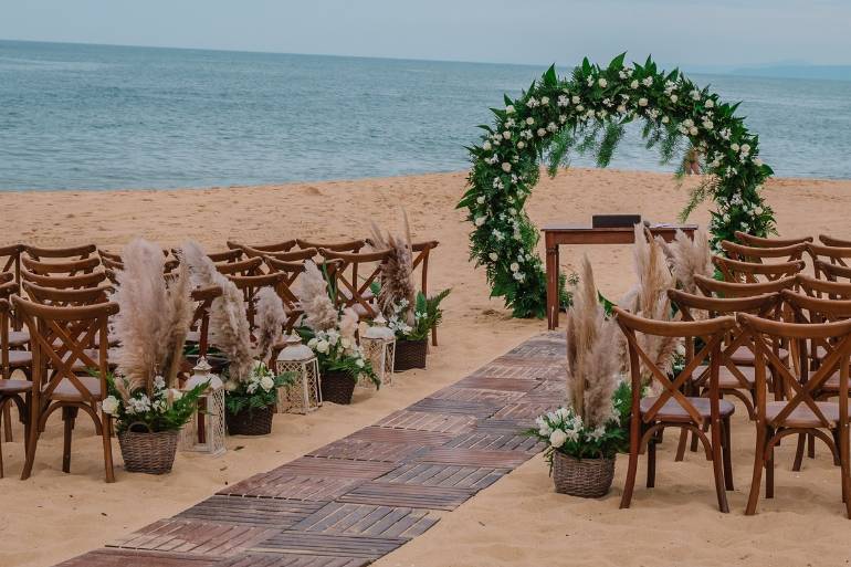 Cerimônia na Praia