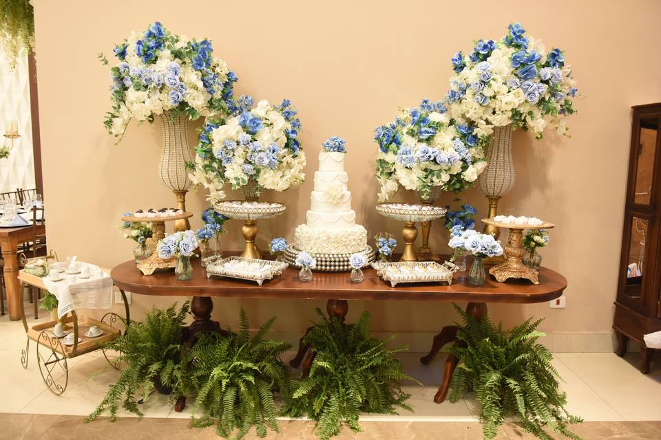 Decoração Toque de Azul