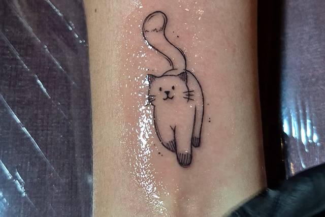 Tattoo gato