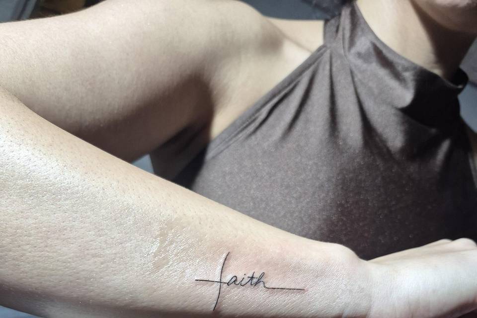 Primeira tatuagem da convidada