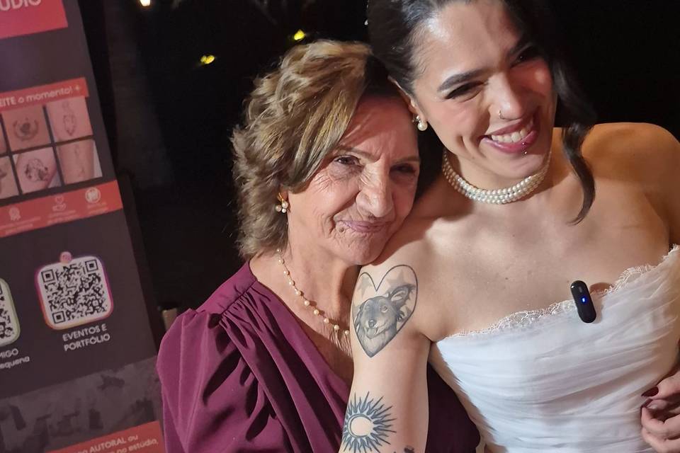 Noiva e avó