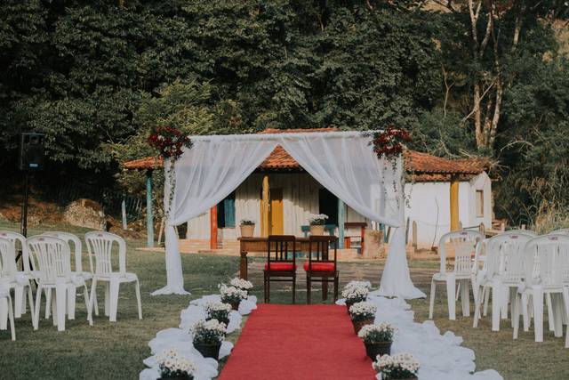 Casamento durante o dia