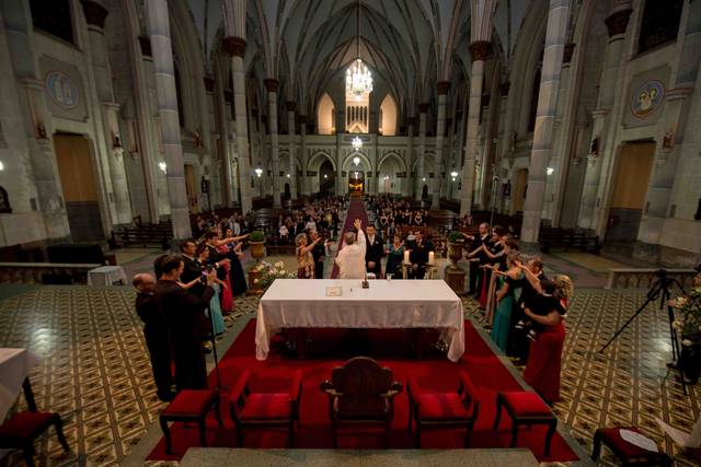 Cerimonia na catedral