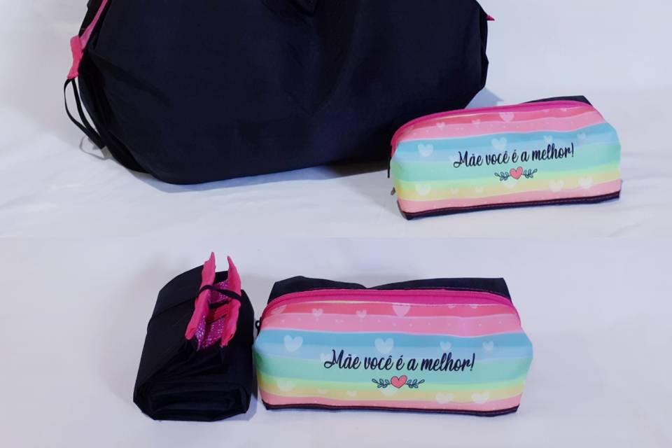 Bolsa sanfonada feminino