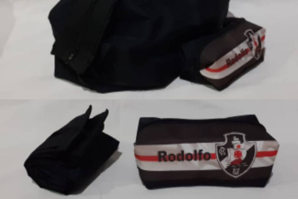 Bolsa sanfonada masculina