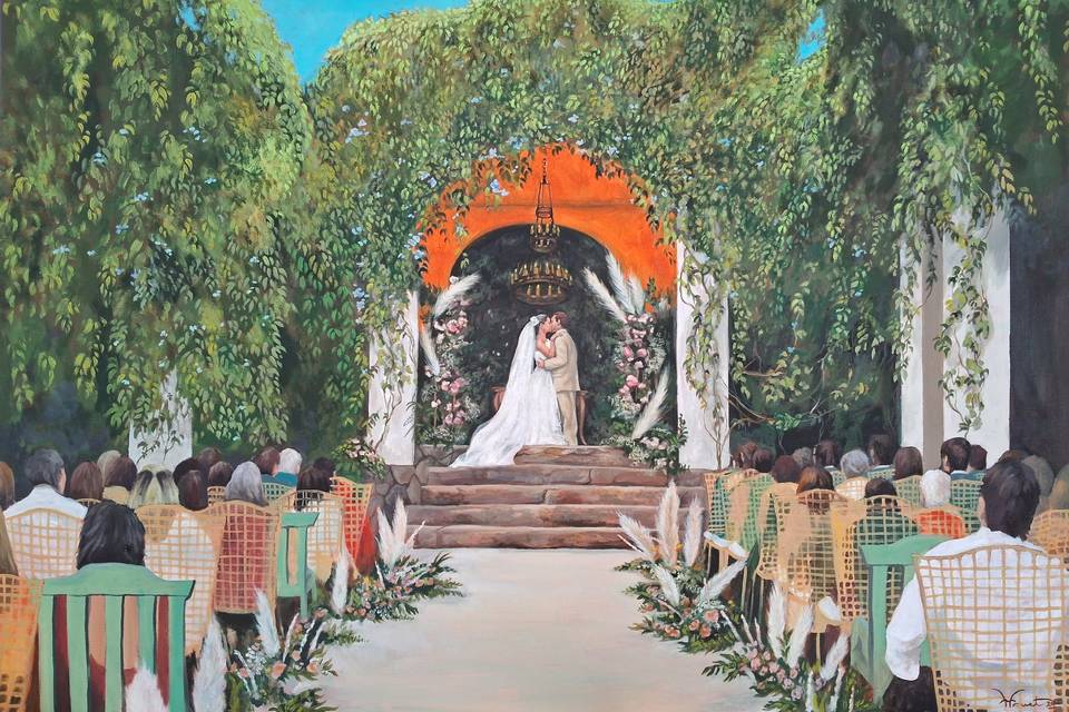 Pintura cerimônia