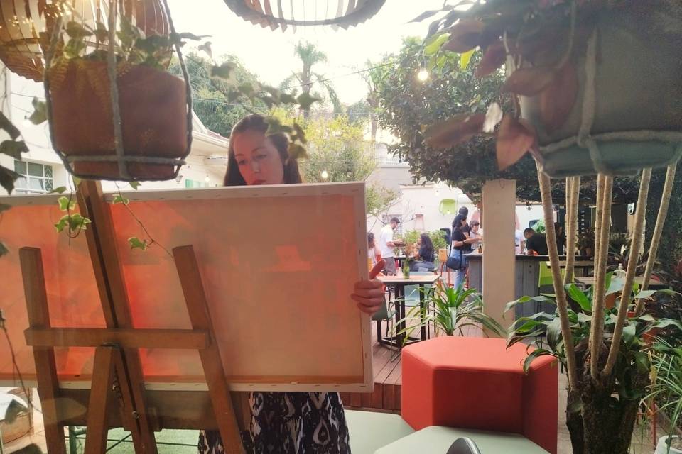Pintura ao vivo