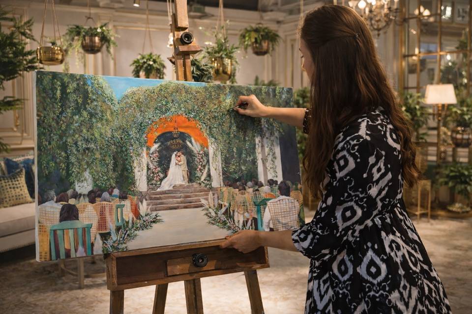 Pintura ao vivo