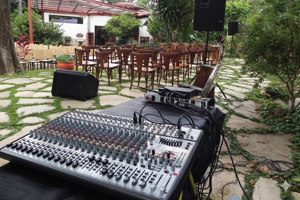 Equipamento de som